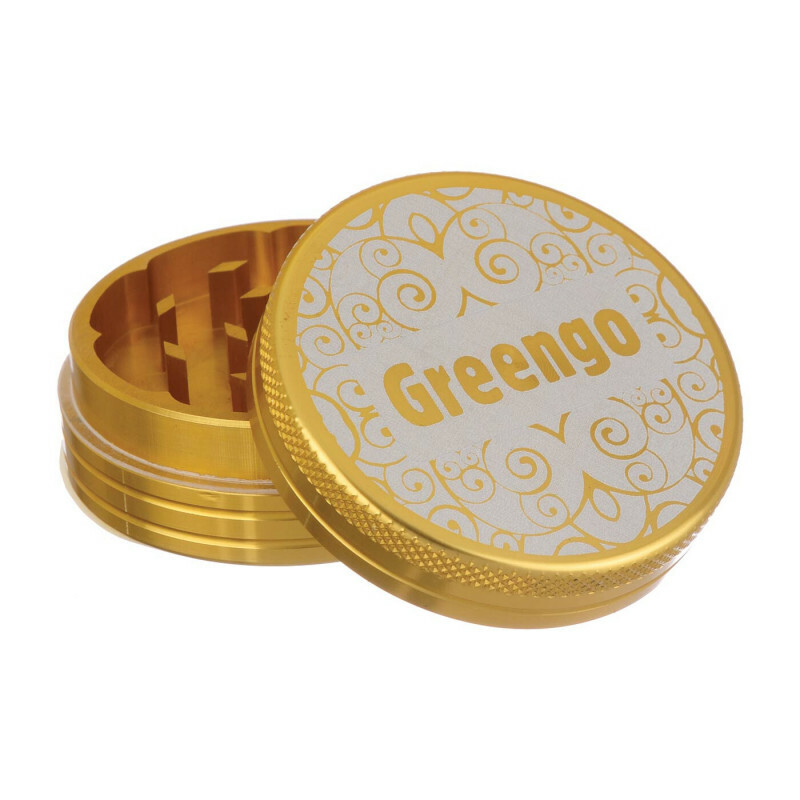 Grinder Greengo 50mm(2Parts)Gold